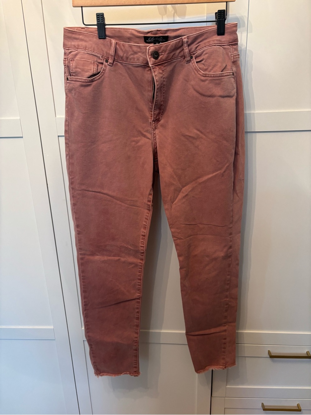Classic Women's Pink Jeans -